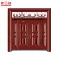 Porte en acier non-standard d&#39;entrée de Villa de style chinois de luxe - Entrée personnalisée de la RÉUNION